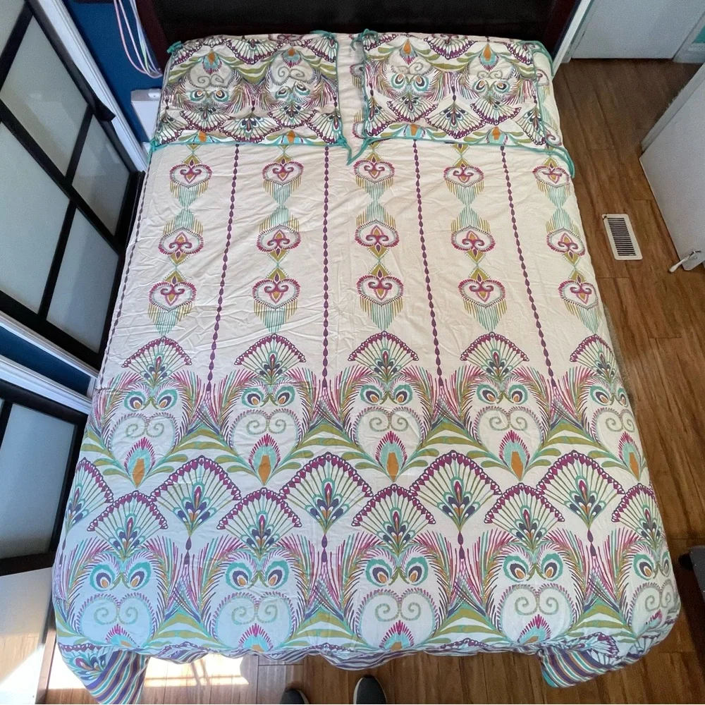 Boho Boutique “Beach Babe” Reversible Comforter Set.